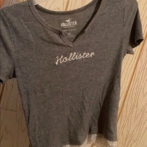 really cute crop top from hollister